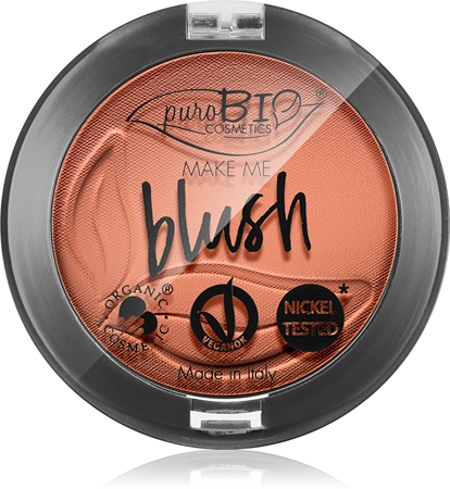 

Стойкие румяна puroBIO Cosmetics Long-lasting Blush, 02 Matte Coral Pink 5,2 g