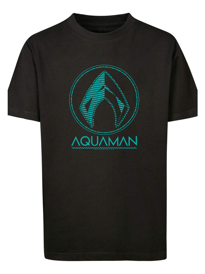 

Футболка F4NT4STIC DC Comics Aquaman Aqua Logo, черный