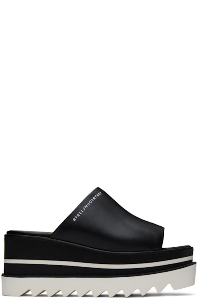 Черные мюли Sneak-Elyse Platform Stella McCartney