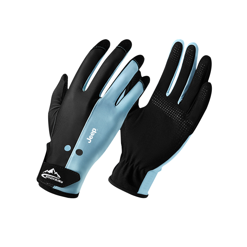 

Перчатки для защиты от солнца из полиамида мужские Jeep, caribbean синий