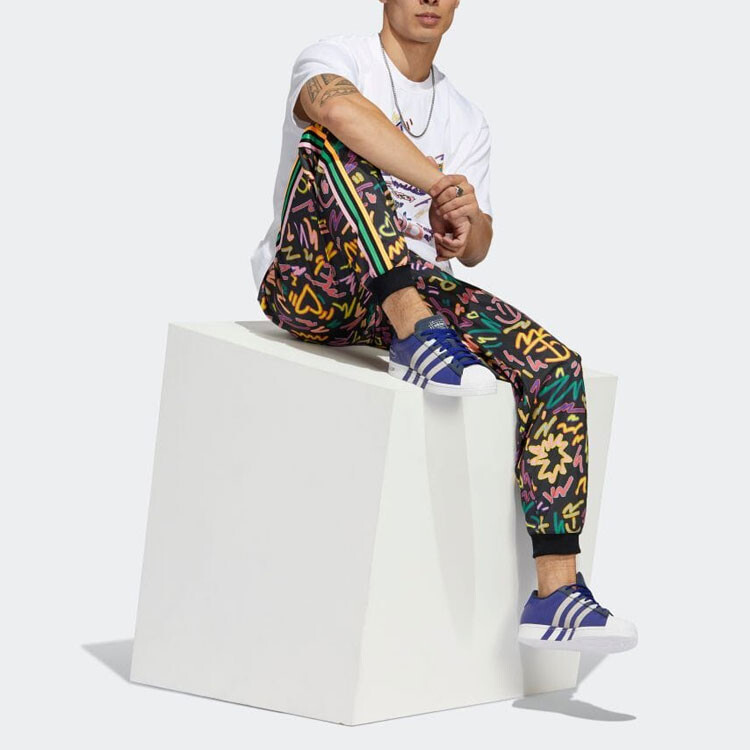 Повседневные брюки мужские многоцветные Adidas Originals, цвет Multicolor — фото 3