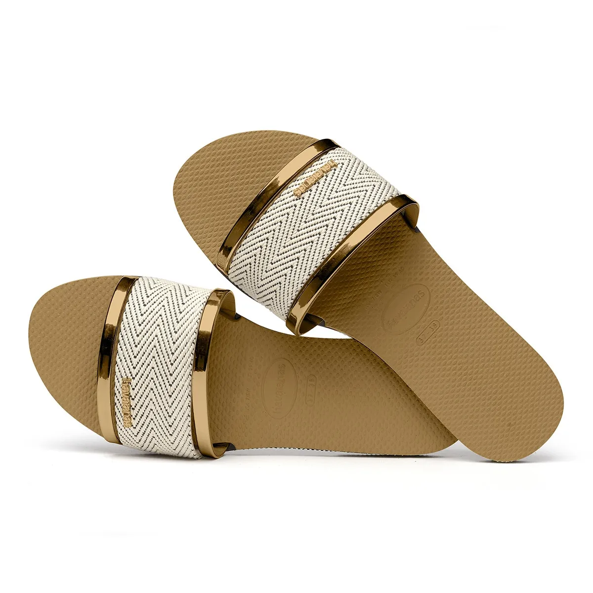 Женские сандалии You Trancoso Premium Havaianas, золотой — фото 2