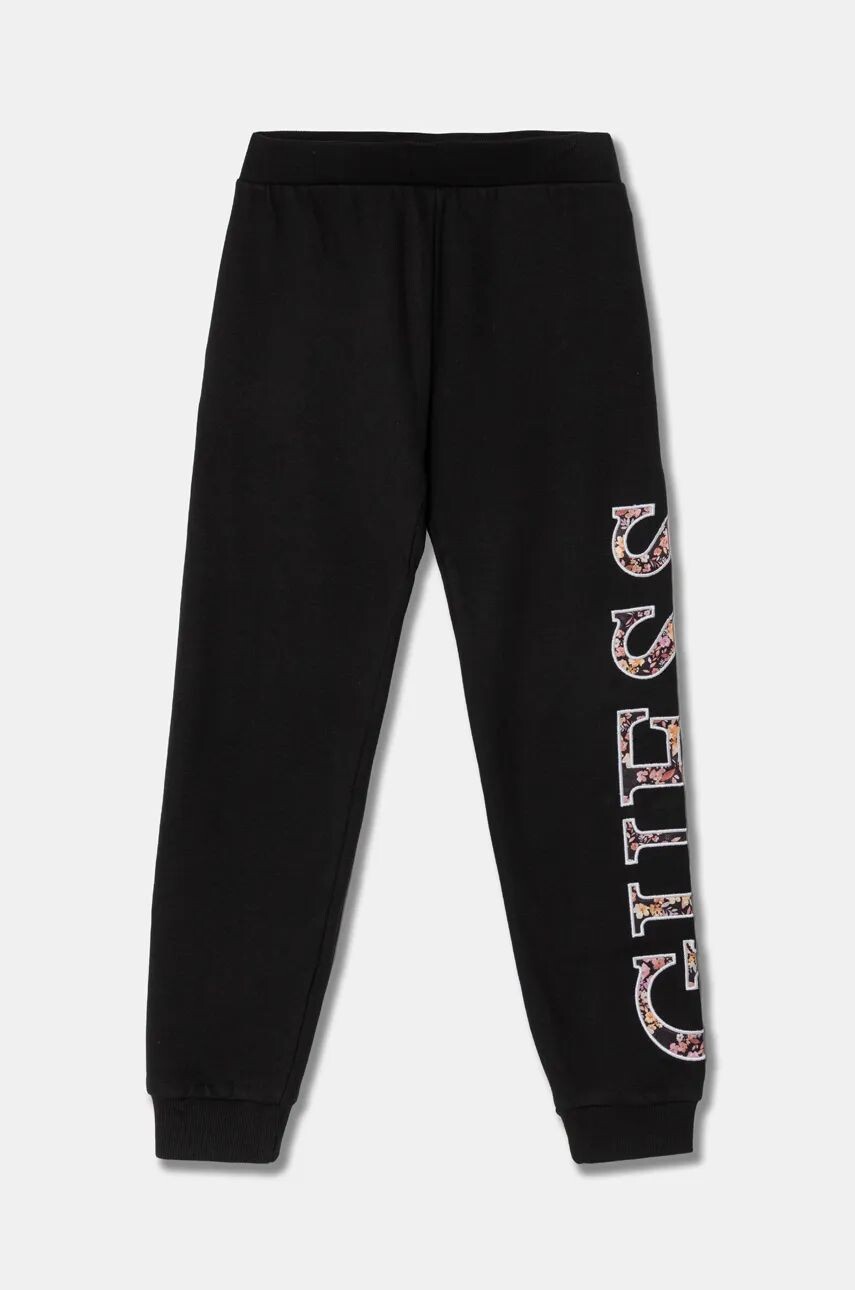 

Спортивные брюки Guess для мальчика/девочки из хлопка, черный