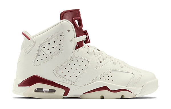 Кроссовки 6 ретро Air Jordan, белый — фото 2