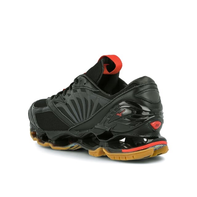 Синтетические мужские кроссовки X Future Wave Prophecy со шнуровкой d1gd1945_09 Mizuno, черный — фото 4