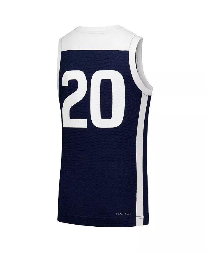 Баскетбольная реплика джерси Butler Bulldogs для подростков, 20 Navy Nike — фото 3
