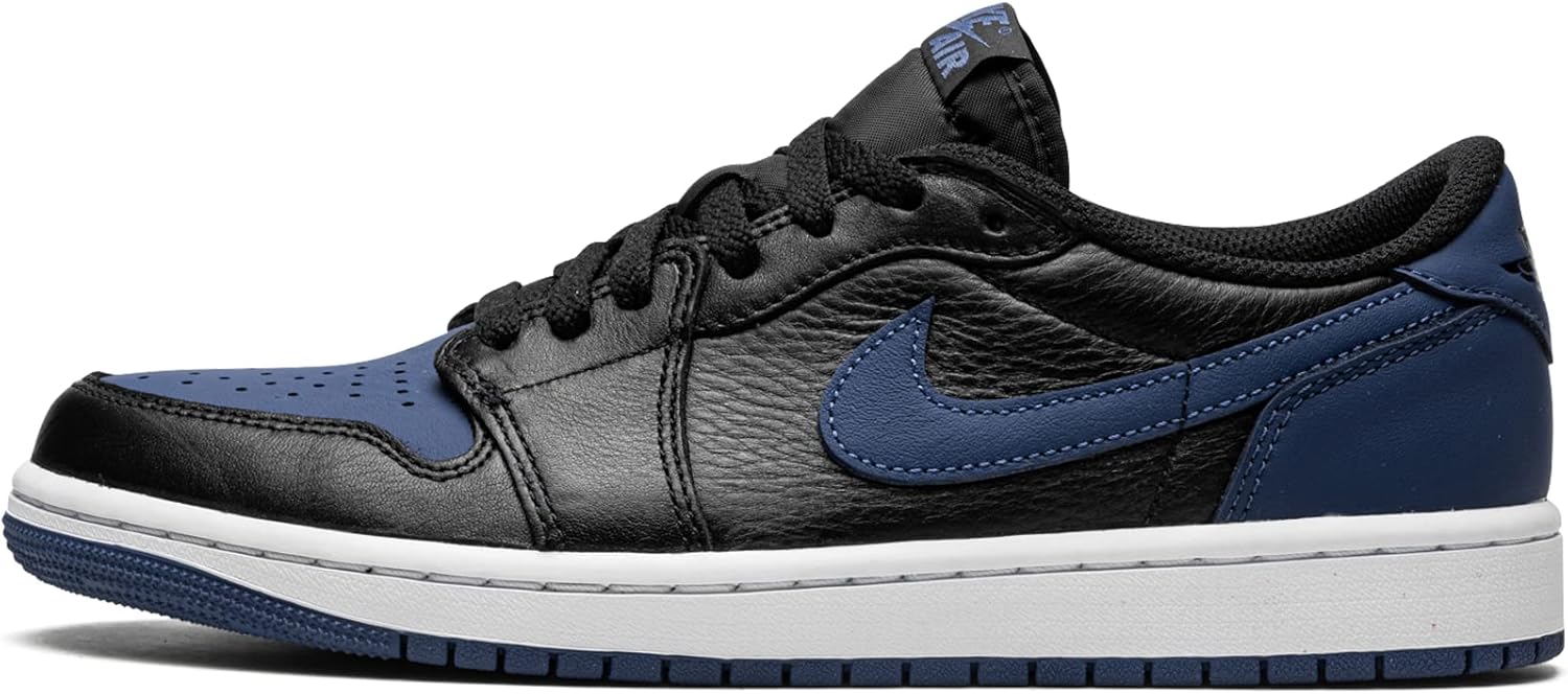 Кроссовки Jordan Mens Basketball Nike, белый/черный/синий — фото 2