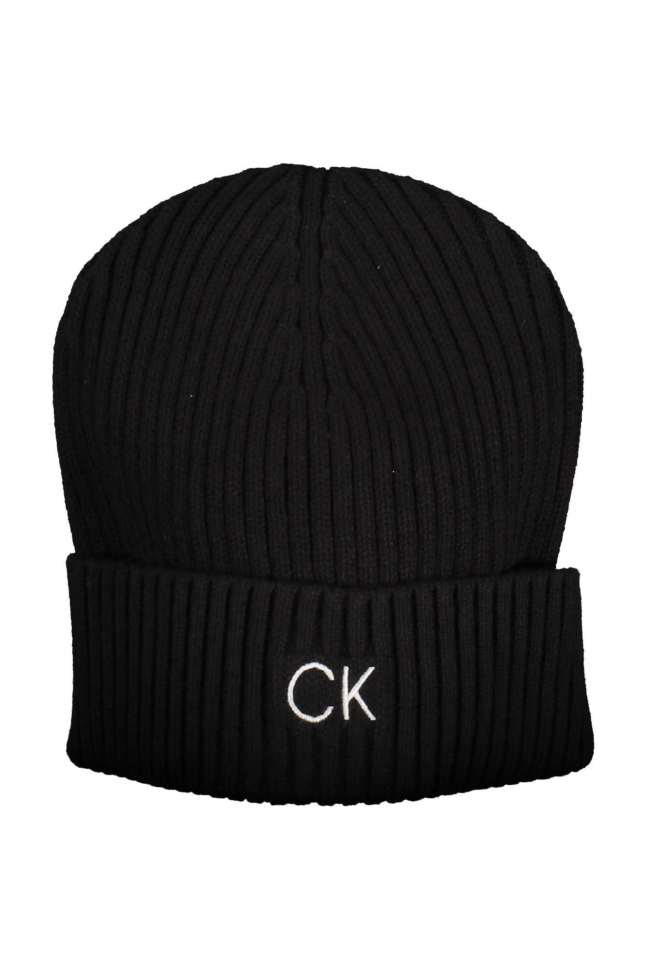 

Черная хлопковая мужская кепка Calvin Klein