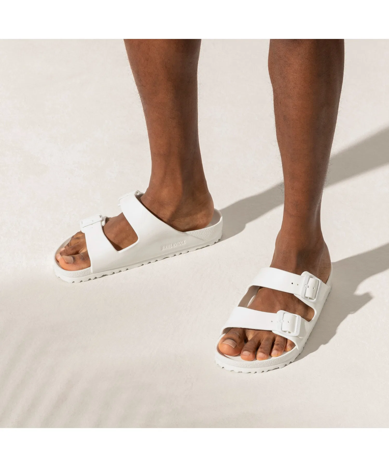 Унисекс сандалии Birkenstock Arizona EVA белые