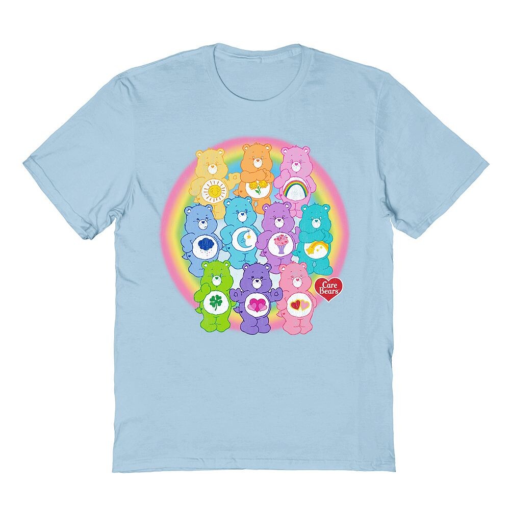 

Мужская футболка с медведем Care Licensed Character, цвет Light Blue