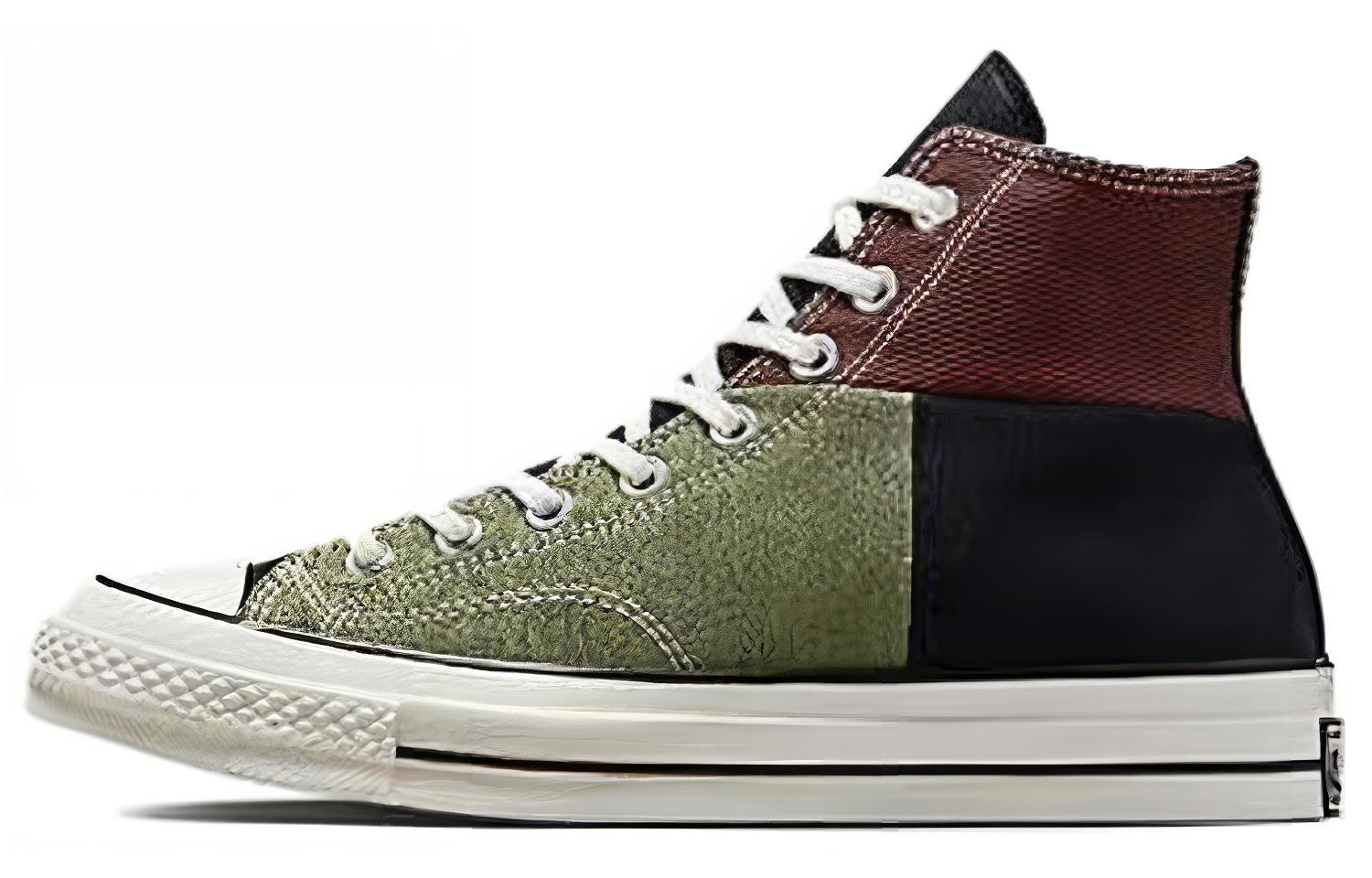 

Converse Chuck 70 High 'Crafted Patchwork - Trolled Green Earth Brown'