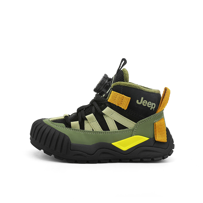 

Детские утепленные ботинки Kids Jeep, зеленый bean зеленый/obsidian черный