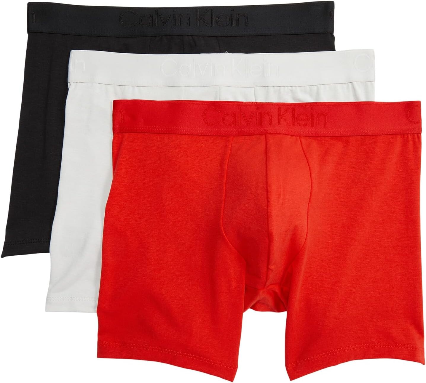 

Боксеры Calvin Klein CK Black Boxer Brief 3-Pack, цвет Rouge/Lunar Rock/Black