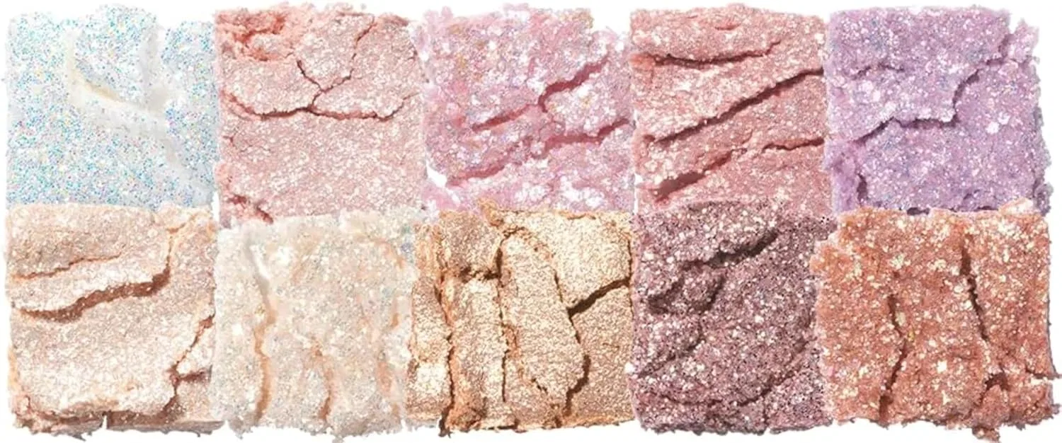 Палетка теней для век 10 цветов Cutdred Rom and Better Zan Palette #02 Mahogany Garden розовый — фото 3