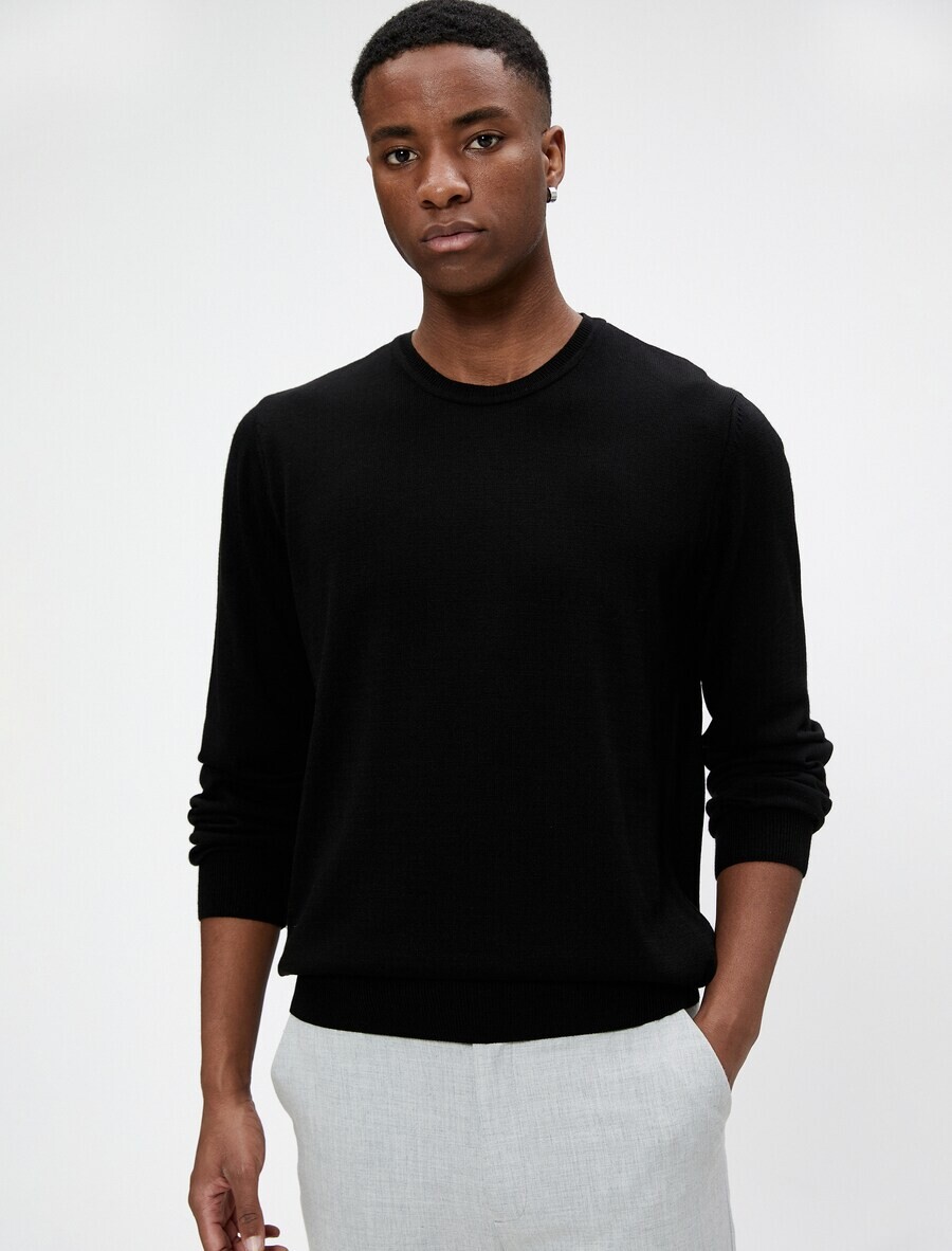 

Свитер Koton Sweater, черный