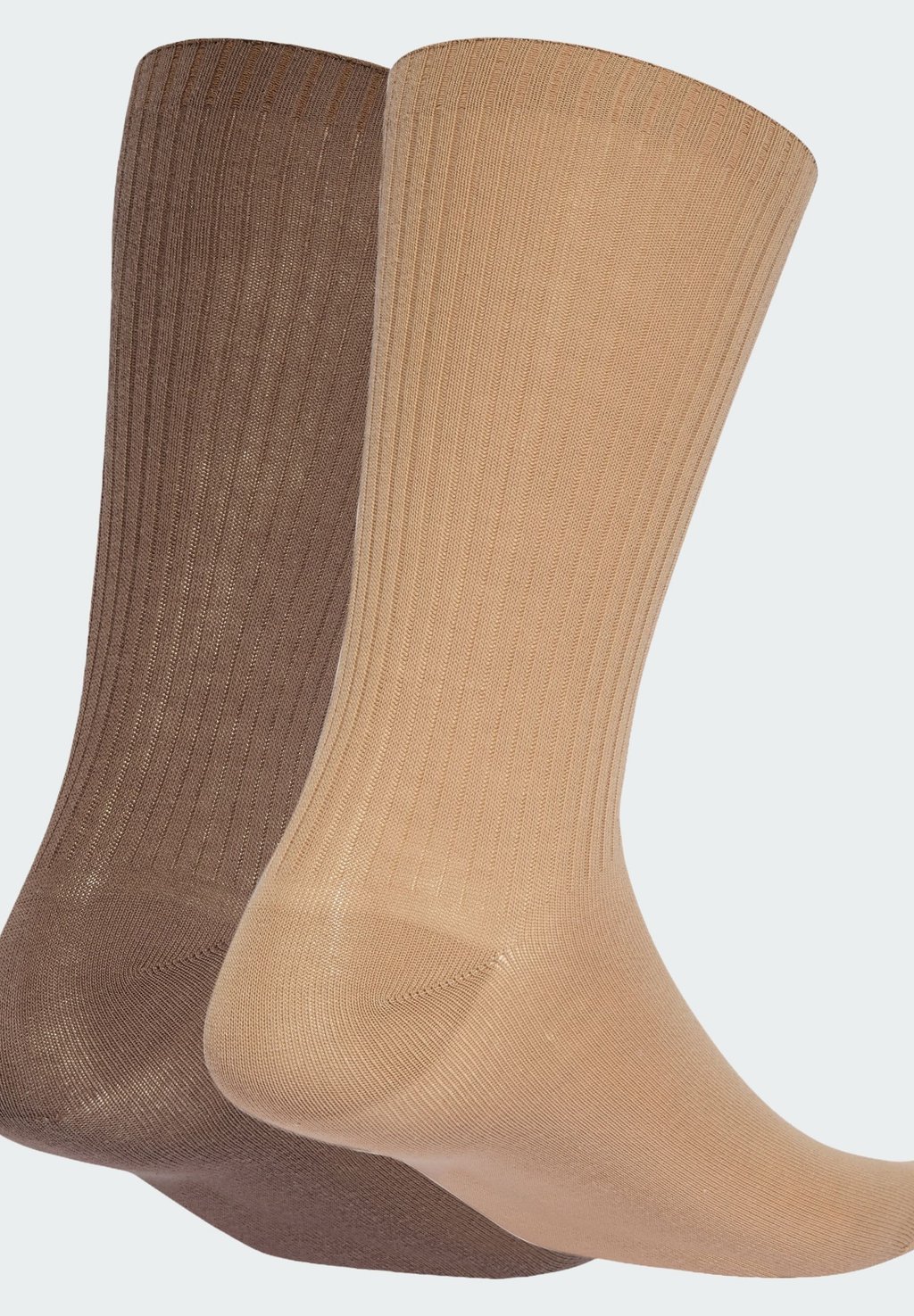 Носки EVERYDAY ICONS CREW 2 PER PACK Adidas Originals, цвет Warm Sandstone Earth Strata — фото 2