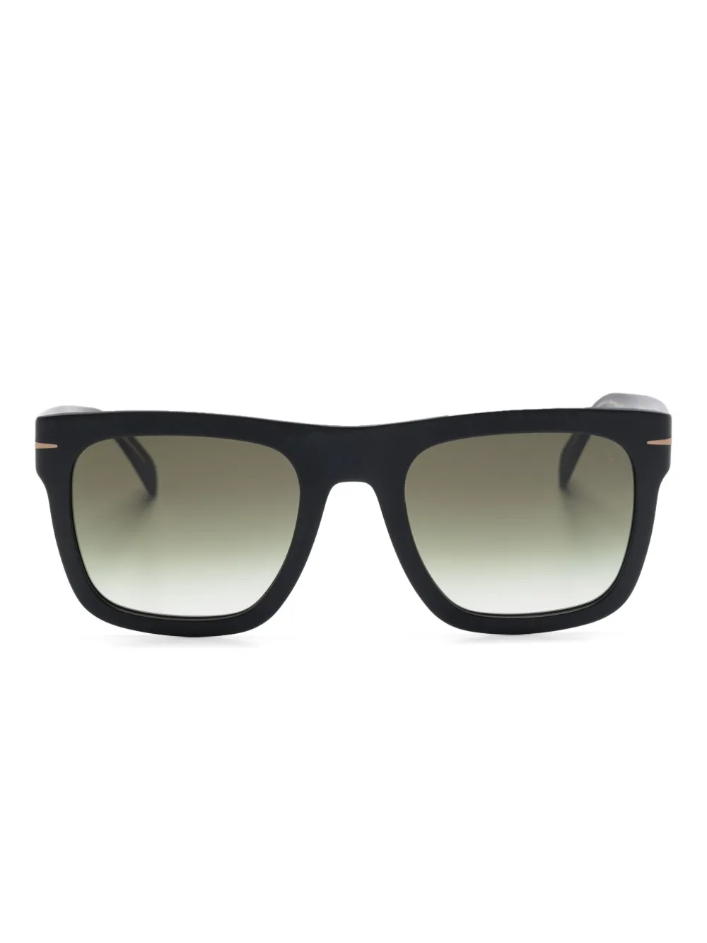 

Солнцезащитные очки с плоским верхом Eyewear by David Beckham, черный