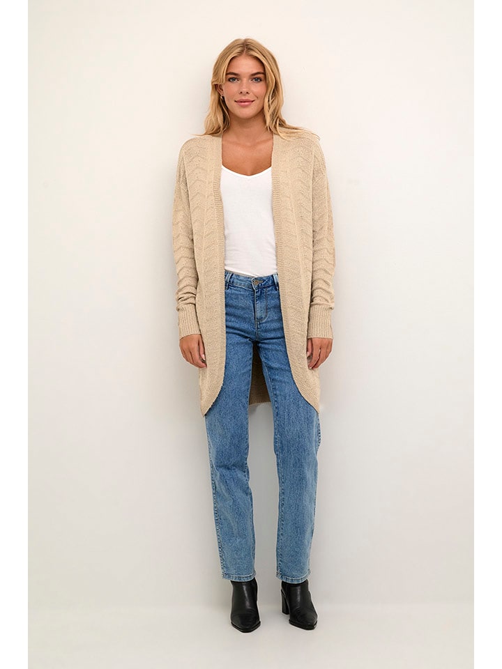 

Kaffe Бежевый кардиган