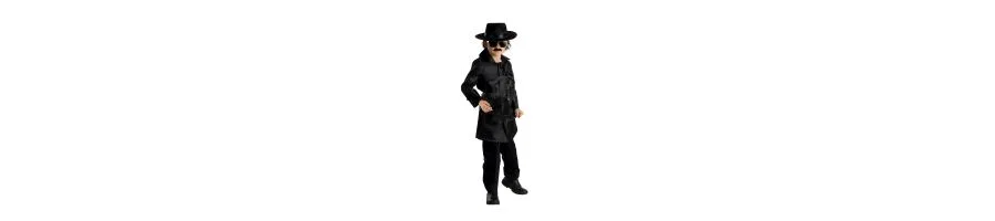 Детский костюм шпиона-агента Dress Up America, черный — фото 3
