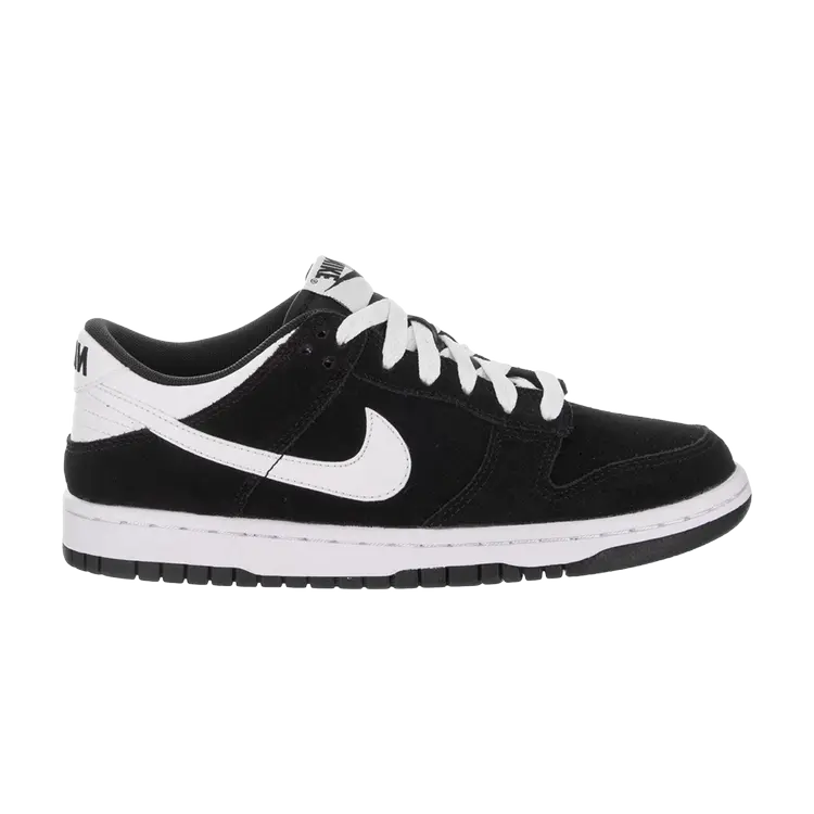 

Кроссовки Nike Dunk Low GS 'Black White', черный