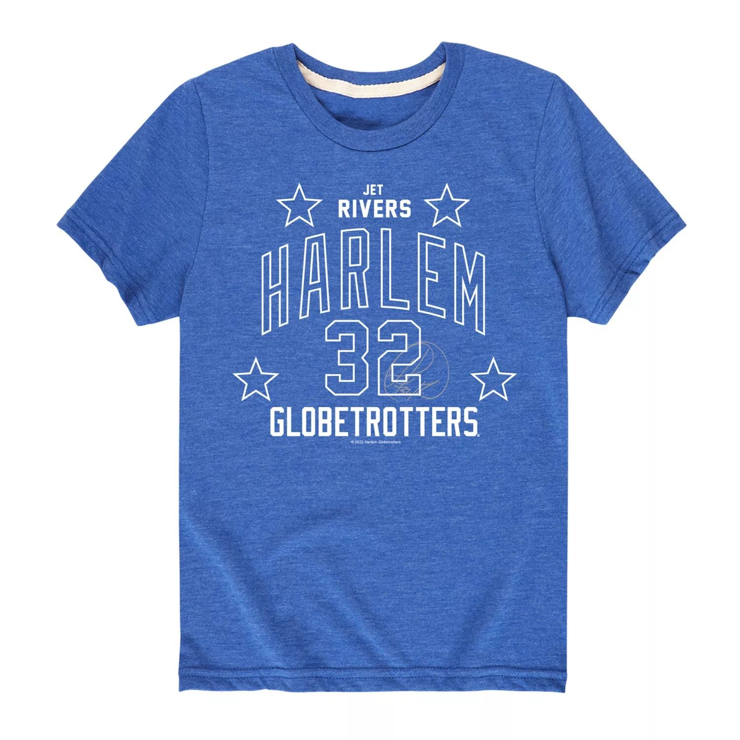 

Футболка Harlem Globetrotterse Jet 32 ​​для мальчиков 8–20 лет с графическим рисунком Licensed Character, синий