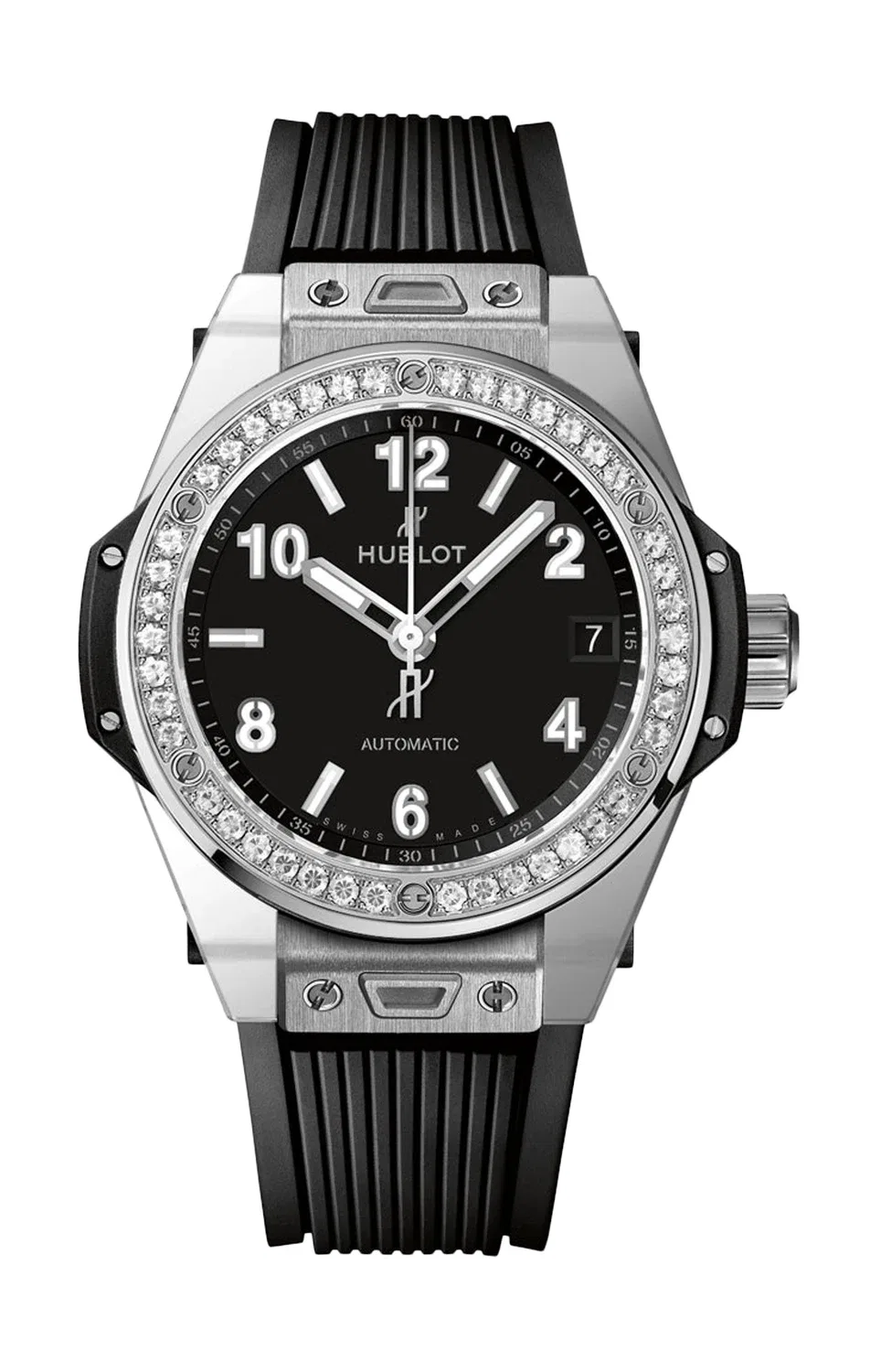 ONE CLICK СТАЛЬ БРИЛЛИАНТЫ - 465.SX.1170.RX.1204 HUBLOT, синий