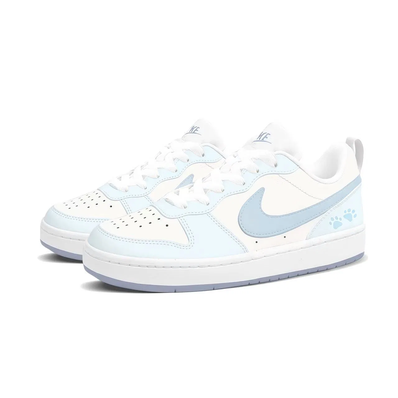 Кроссовки для скейтбординга Nike Court Borough Kids Sapphire Blue — фото 4