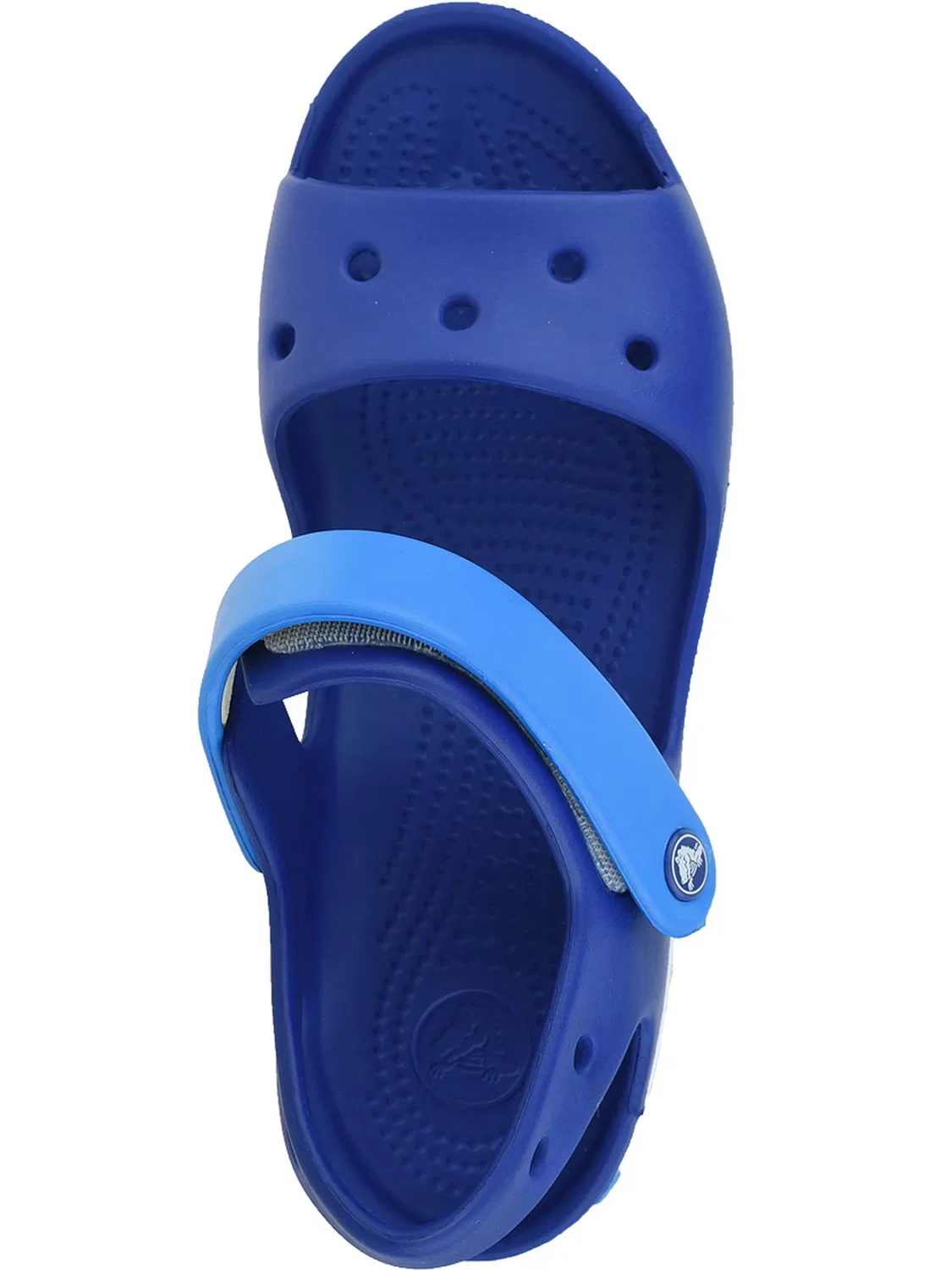 Детские сандалии Crocs Crocband Sandal Kids синего цвета — фото 4