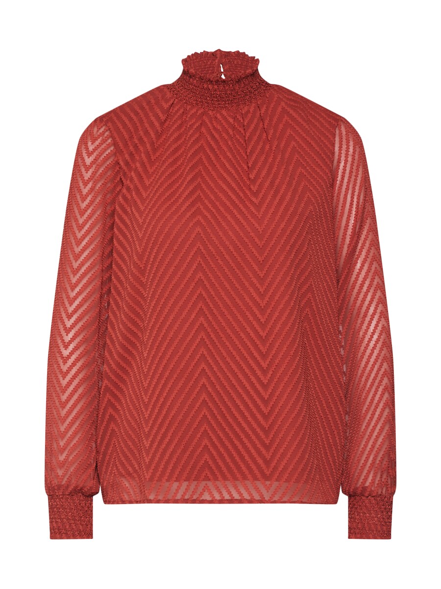

Блузка ONLY ONLNEW KAYLA L/S TOP WVN, цвет Wine red