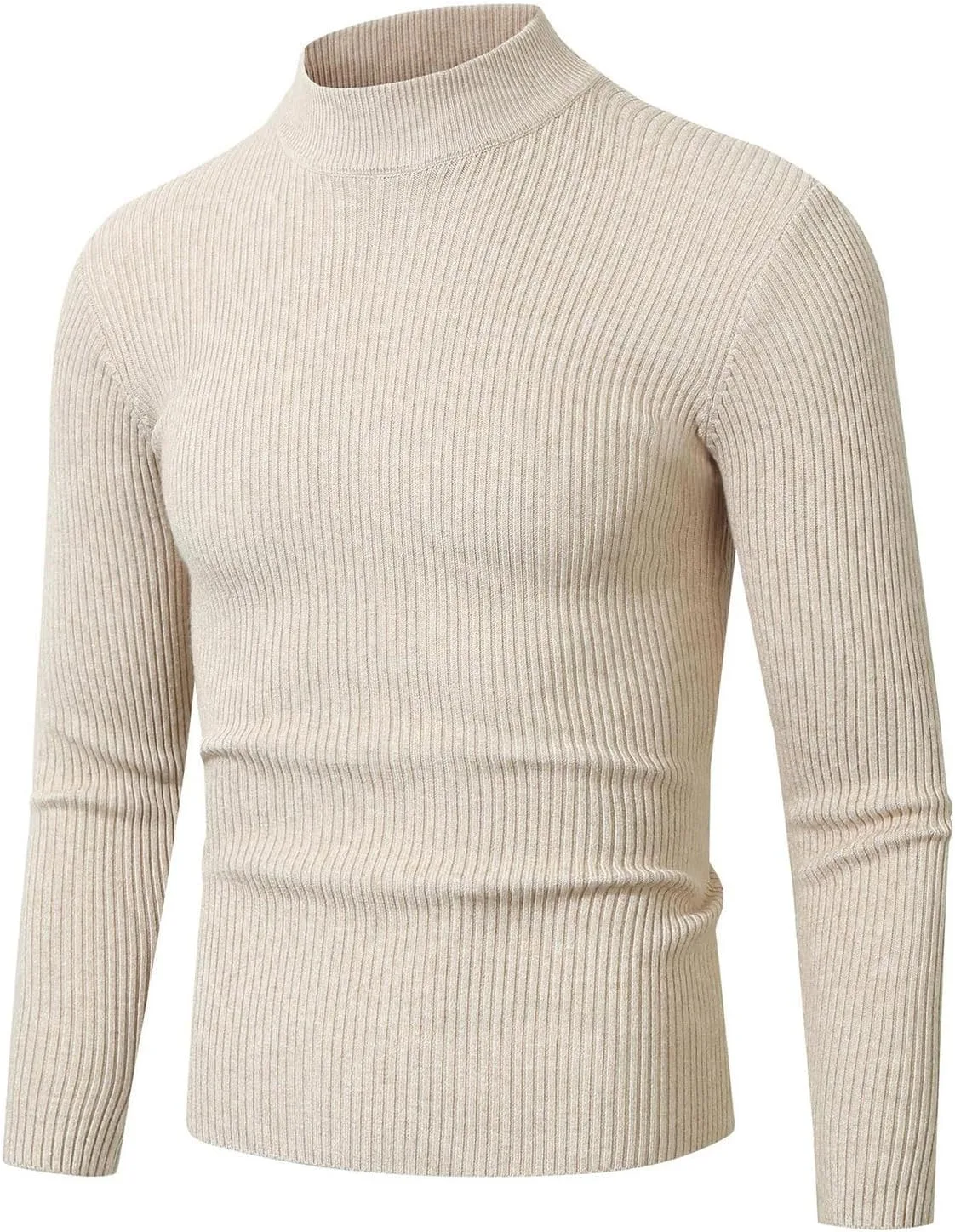 

Мужской свитер с рибленым узором slim fit AQAYL