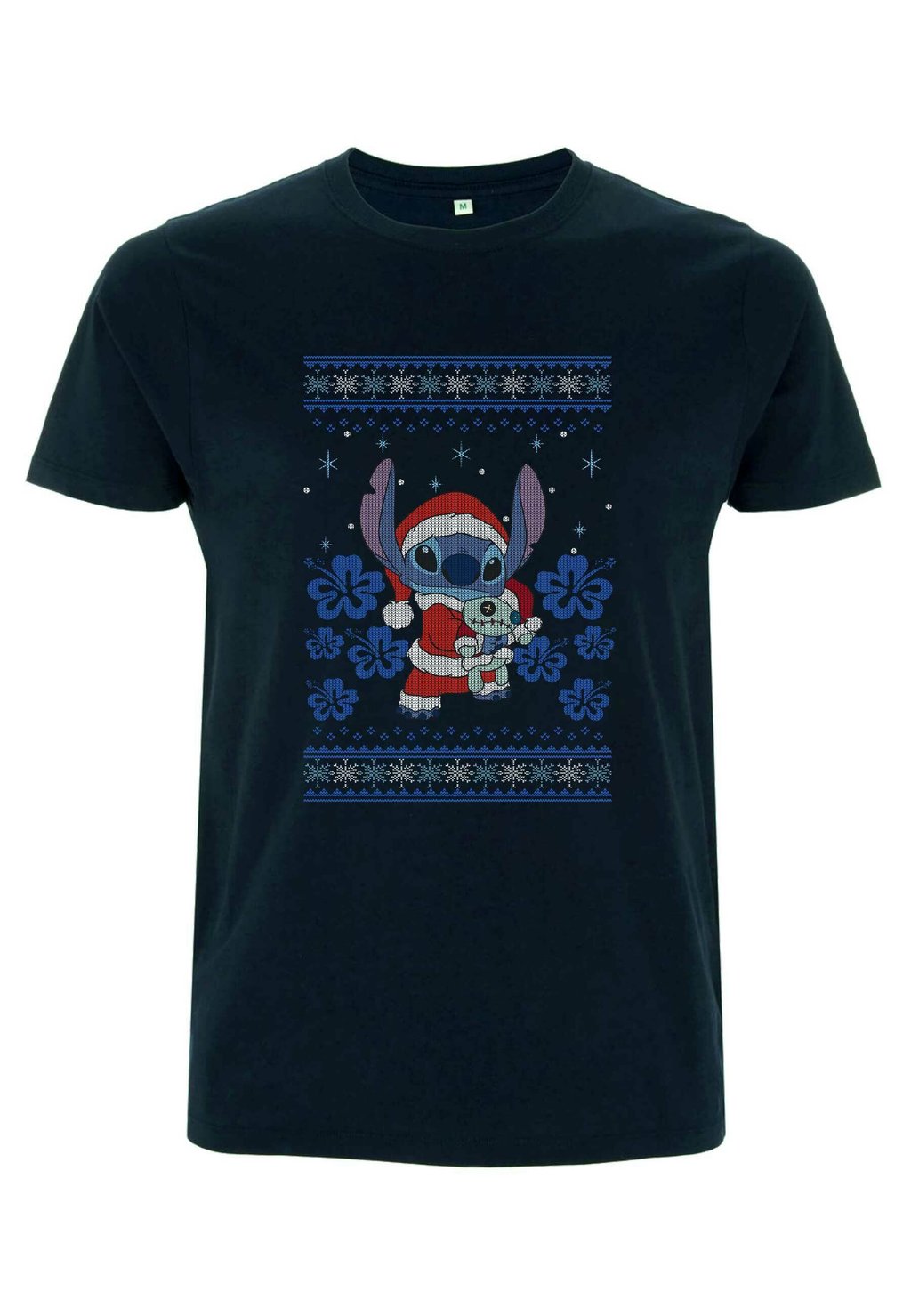 

Футболка с принтом LILO STITCH HOLIDAY STITCH UNISEX Henry Tiger, темно-синий