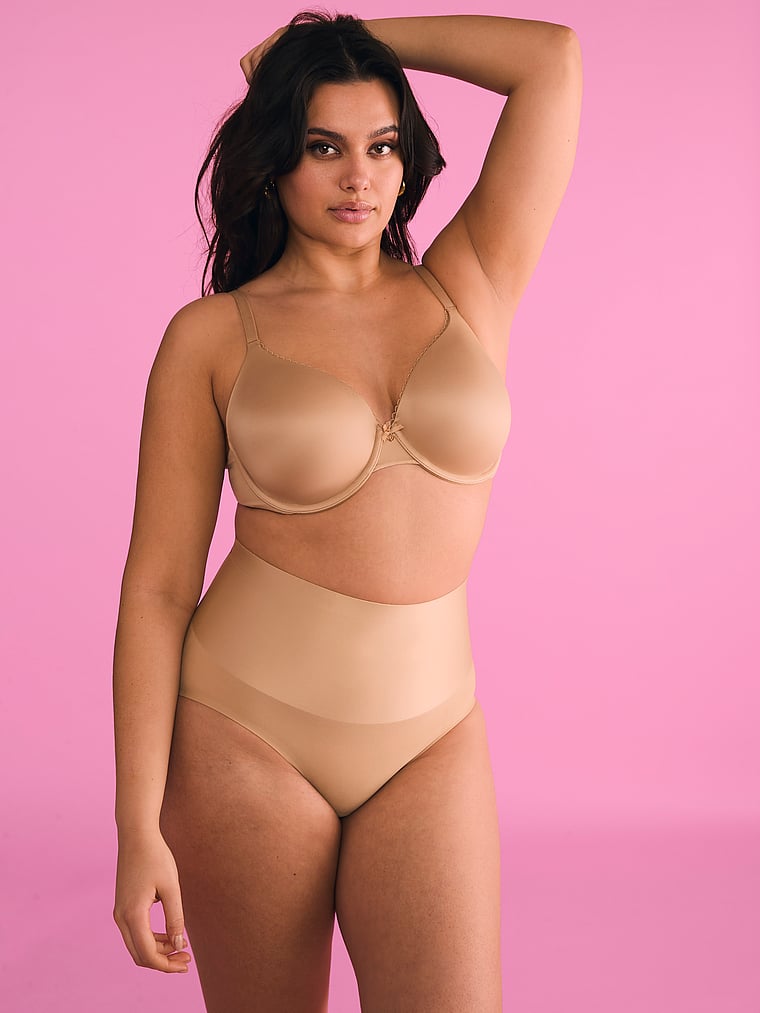 

Бюстгальтер с легкой подкладкой, закрывающий все тело Body By Victoria, smooth praline