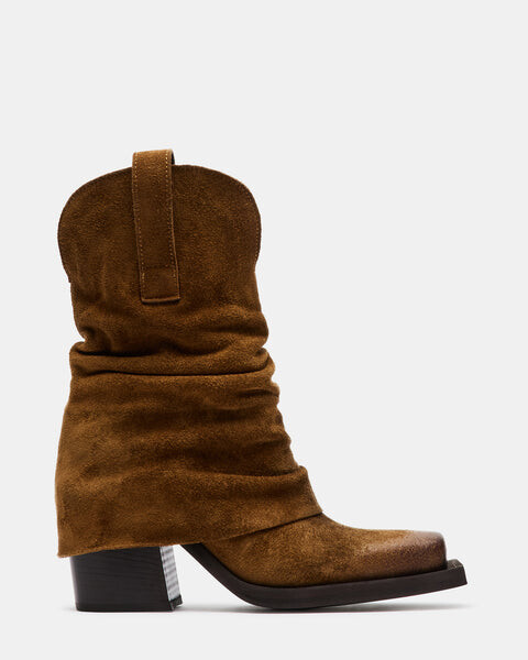 Ботинки женские Steve Madden на каблуке, бежевый