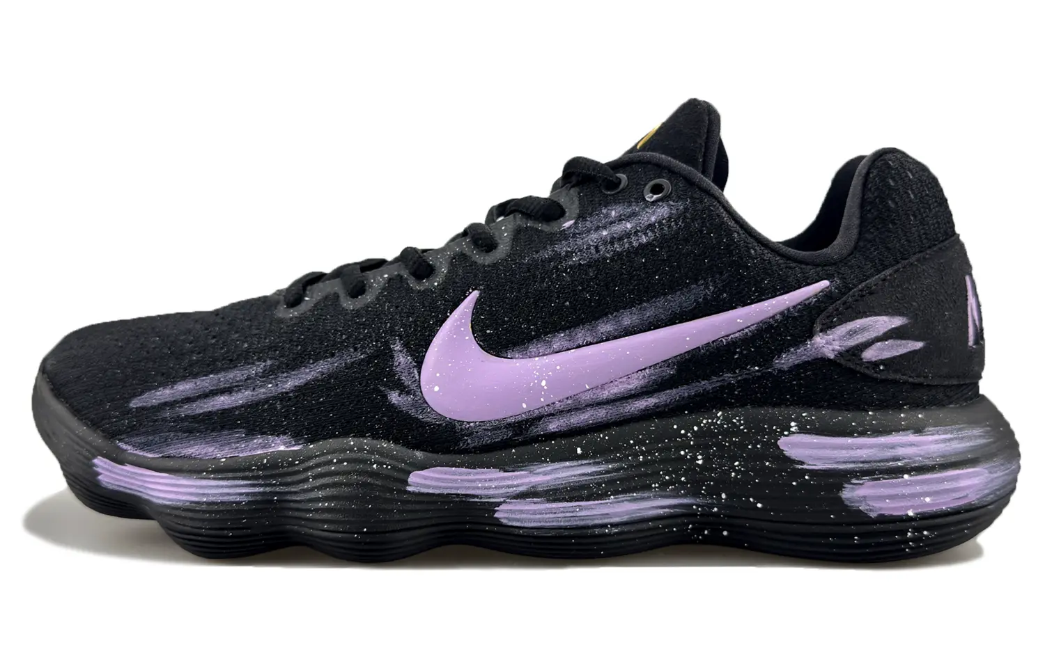 Баскетбольные кроссовки Hyperdunk 2017 с амортизацией и износостойкостью, низкие, мужские Nike, Purple