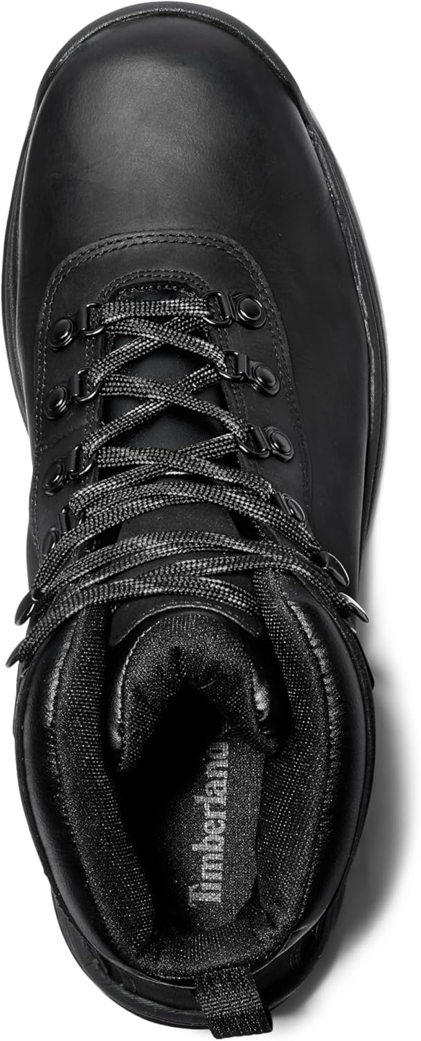 Timberland мужские трекинговые ботинки Flume Mid Waterproof, черный Full-Grain - НОВИНКА 2024, размер 7 Wide — фото 3