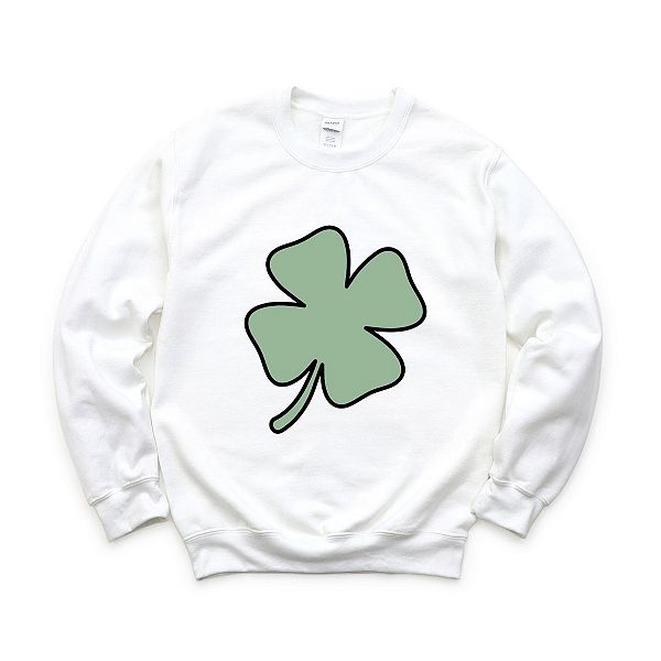 

Простой свитшот с клевером Simply Sage Market, White, Белый, Простой свитшот с клевером Simply Sage Market, White