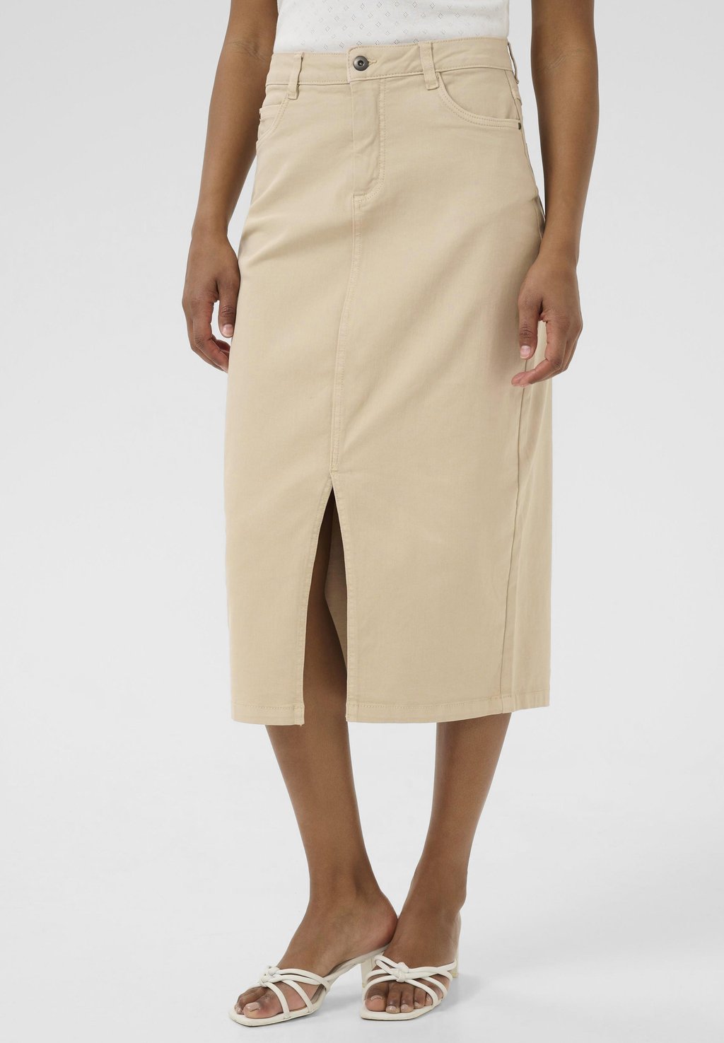 

Джинсовая юбка KAZELINA - Pencil skirt Kaffe, песочный