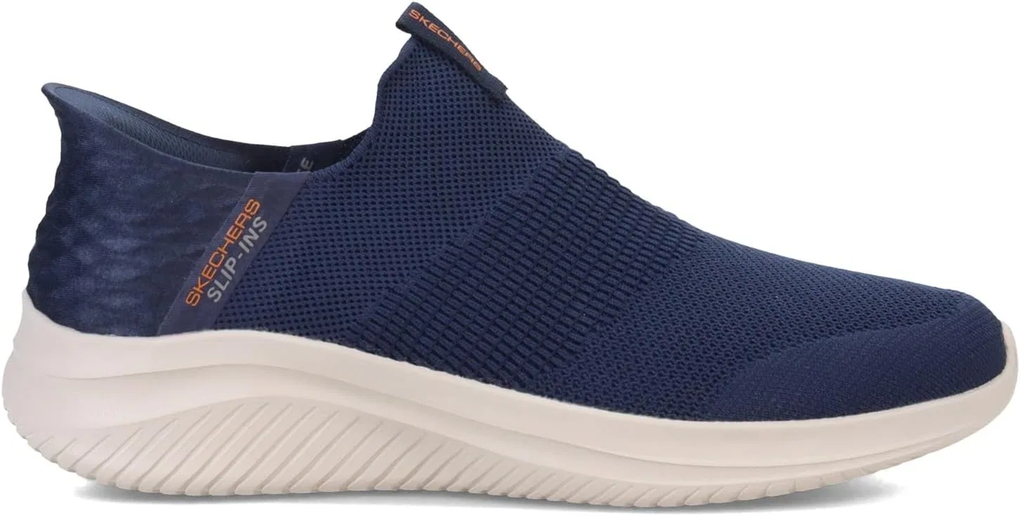 Мужские кроссовки Skechers, спортивная обувь, 2-Navy Knit Trim — фото 3