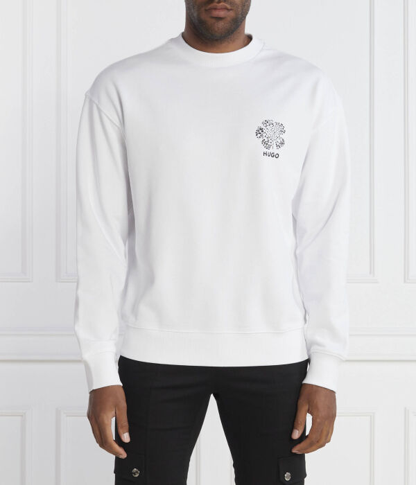 

Свитер длюмер Regular fit Hugo, белый