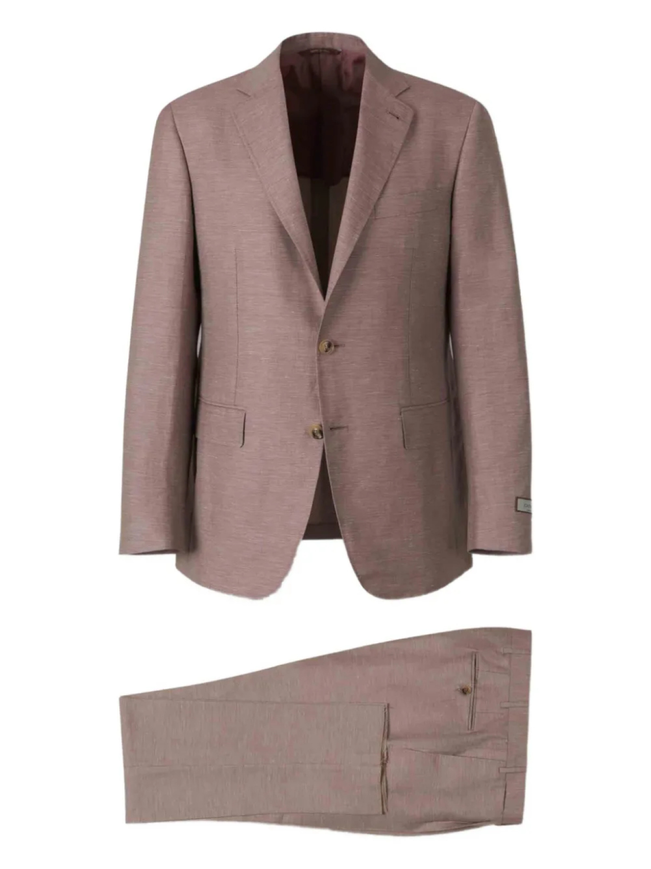 

Однобортный костюм Canali, нейтральный