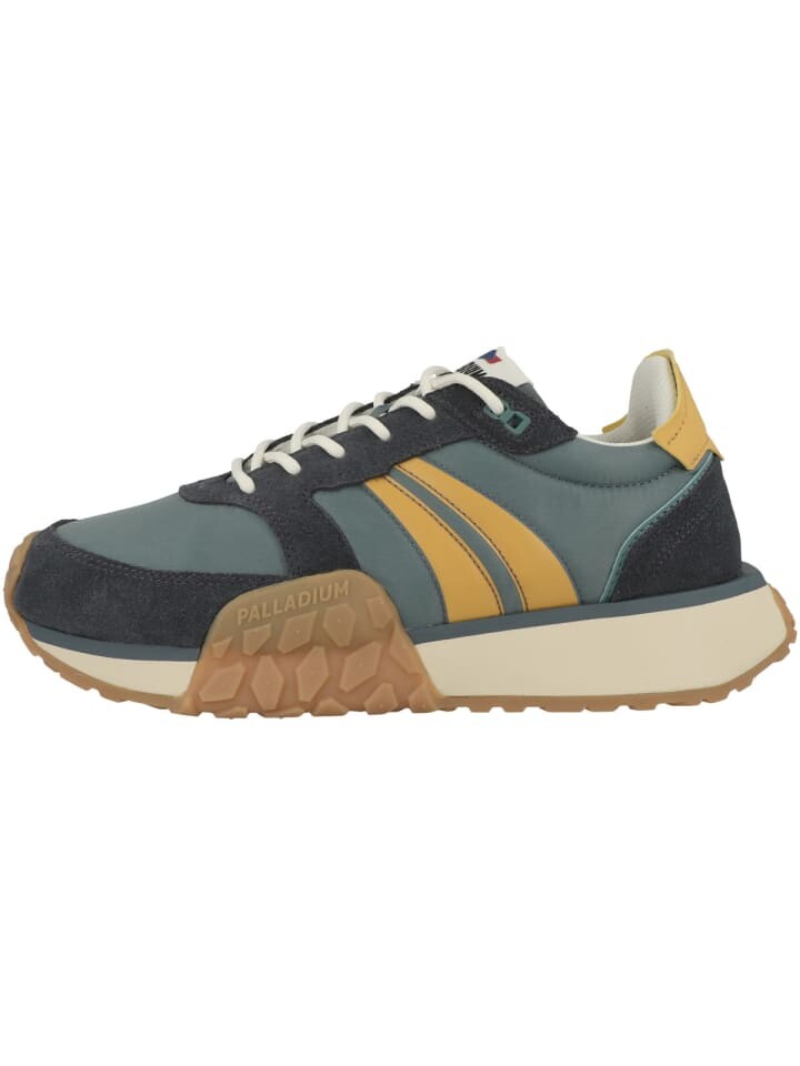 Кроссовки на шнуровке Palladium Sneaker low Troop Runner Flame, синий
