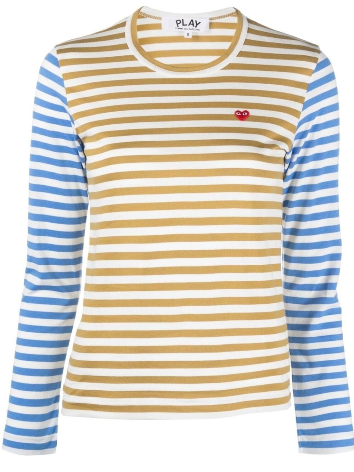 

Comme Des Garçons Play футболка с нашивкой, синий
