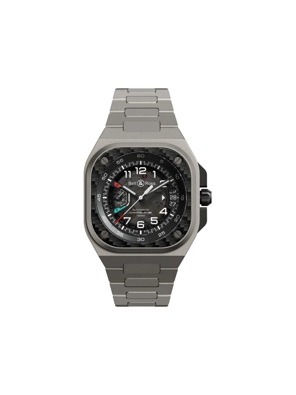 

Наручные часы BR-X5 Racing 41 мм Bell & Ross, черный