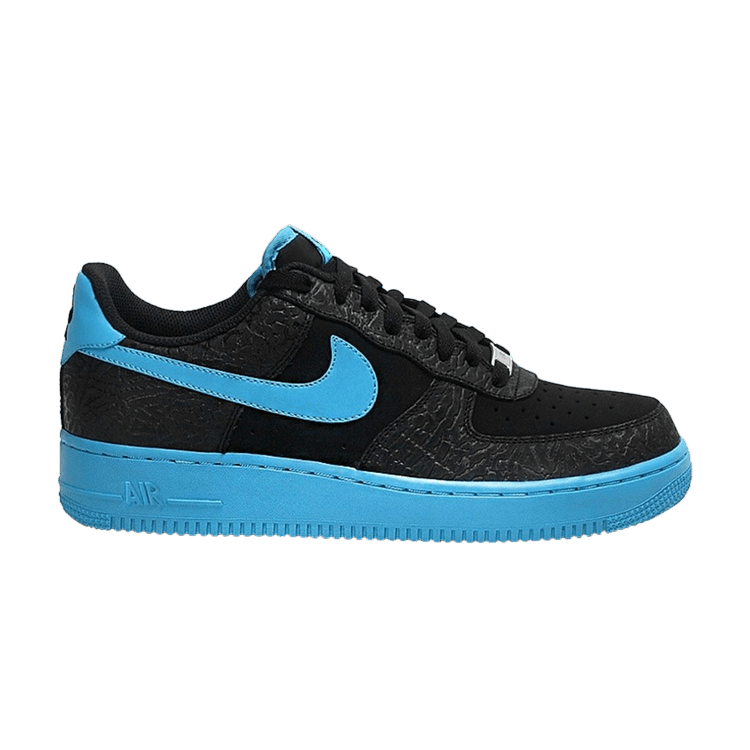 

Кроссовки Nike Air Force 1 Low 'Black Vivid Blue', черный