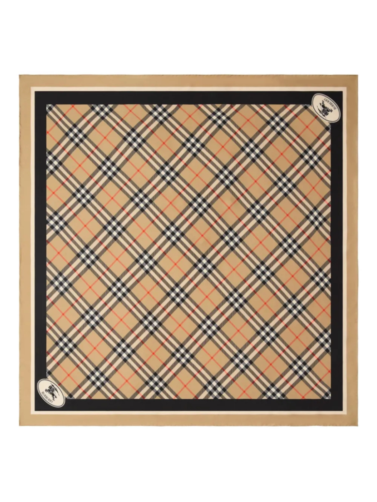 

Шарф Burberry Vintage Check, коричневый