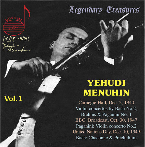 

CD диск Menuhin / Schneevoigt / BBC So / Boult: Yehudi Menuhin 1