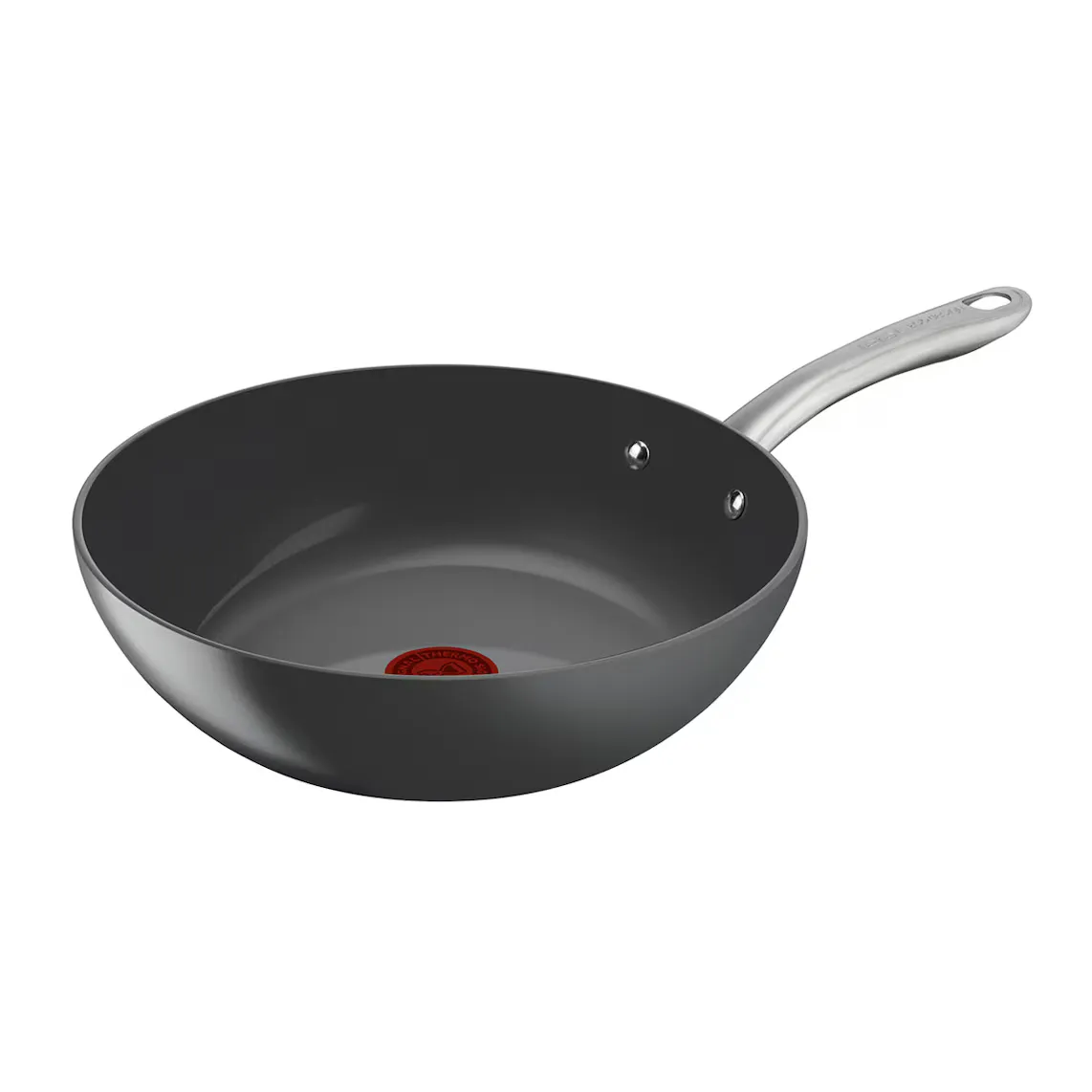 

Керамический вок Tefal Renew+ с антипригарным покрытием, серый