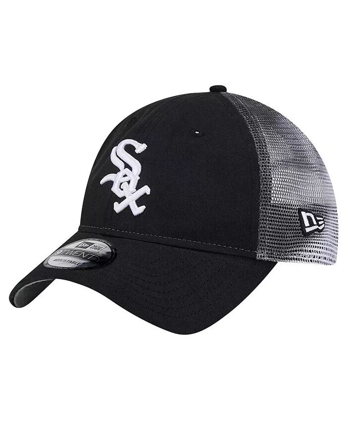 

Мужская черная бейсболка Chicago White Sox Team Slick Trucker 9TWENTY Adjustable New Era