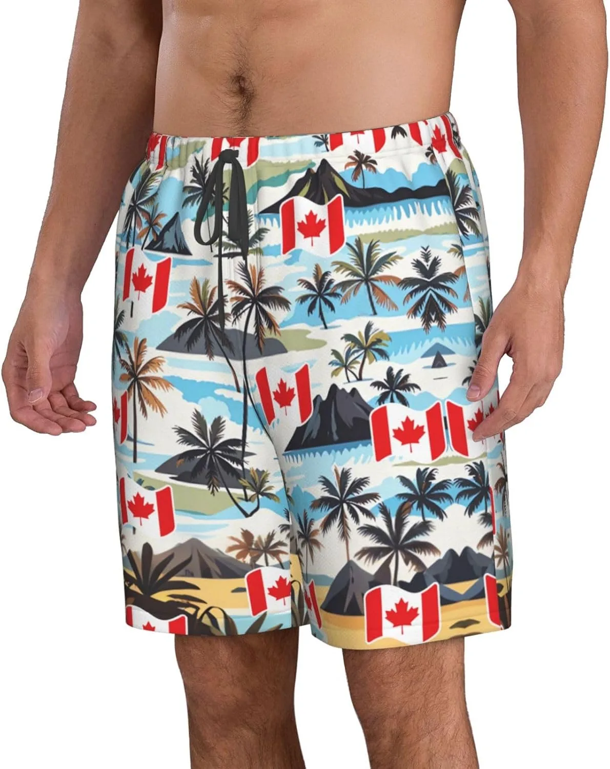 Мужские плавки с флагом Канады и изображением канадского флага Generic, Canada Canadians Flag — фото 2