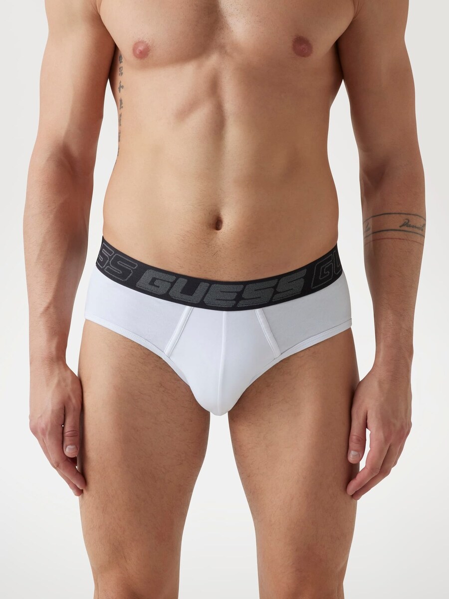 

Трусики GUESS, цвет Grey/White